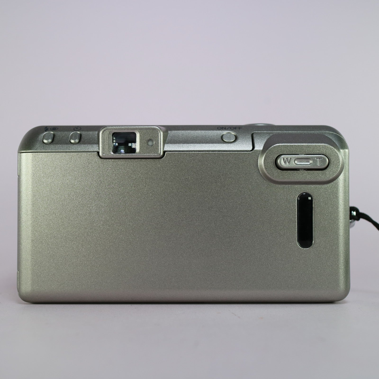 Minolta Riva Zoom 115 35mm Film Point and Shoot Camera Silver Tested