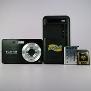 Fujifilm Digital Camera FinePix J15fd 8.2MP Black Tested Full Working Set