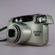 Pentax Espio 160 35mm Film Point and Shoot Camera Silver Tested