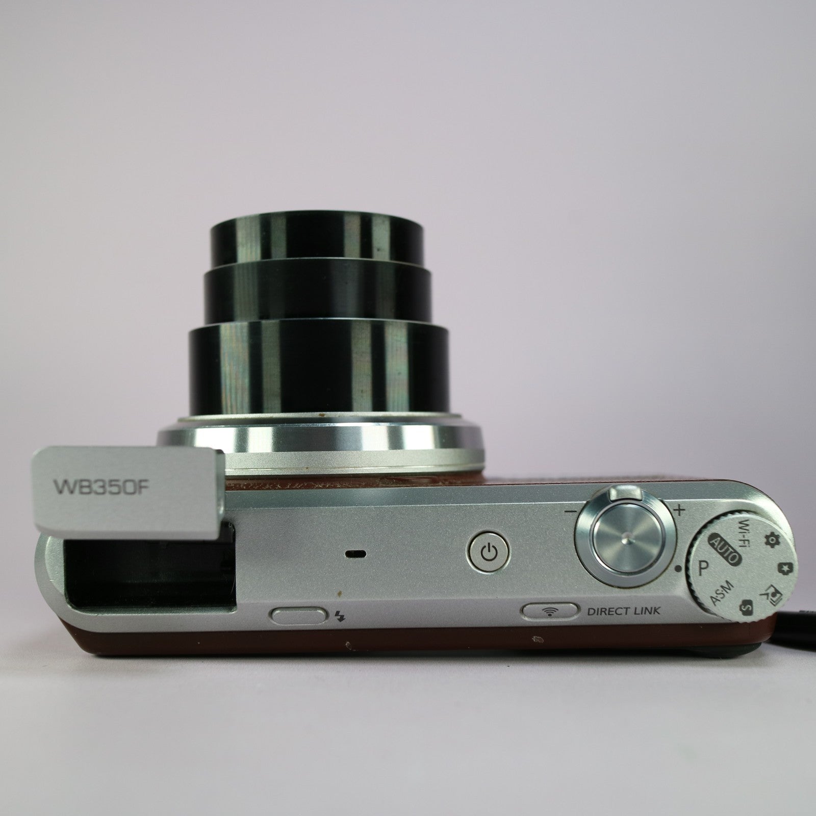 Samsung Digital Camera WiFi WB350F 16.3MP Brown Tested Full Set