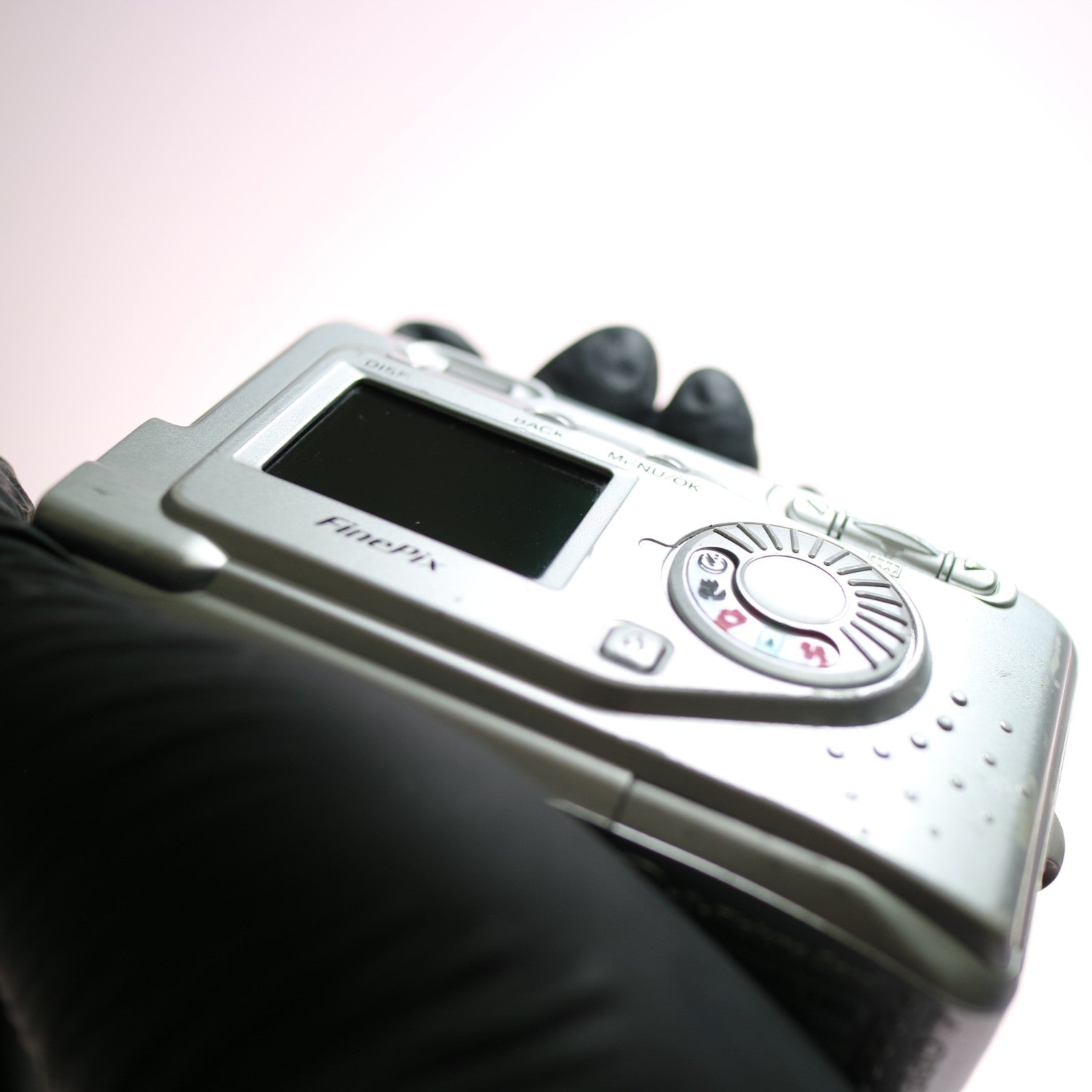 Fujifilm Digital Camera FinePix A303 3.2MP Silver Tested