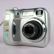 Nikon Digital Camera Coolpix 3100 3.2MP Silver Tested