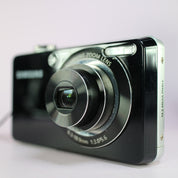 Samsung Digital Camera PL100 12.2MP Selfie Screen Black Tested Full Working Set