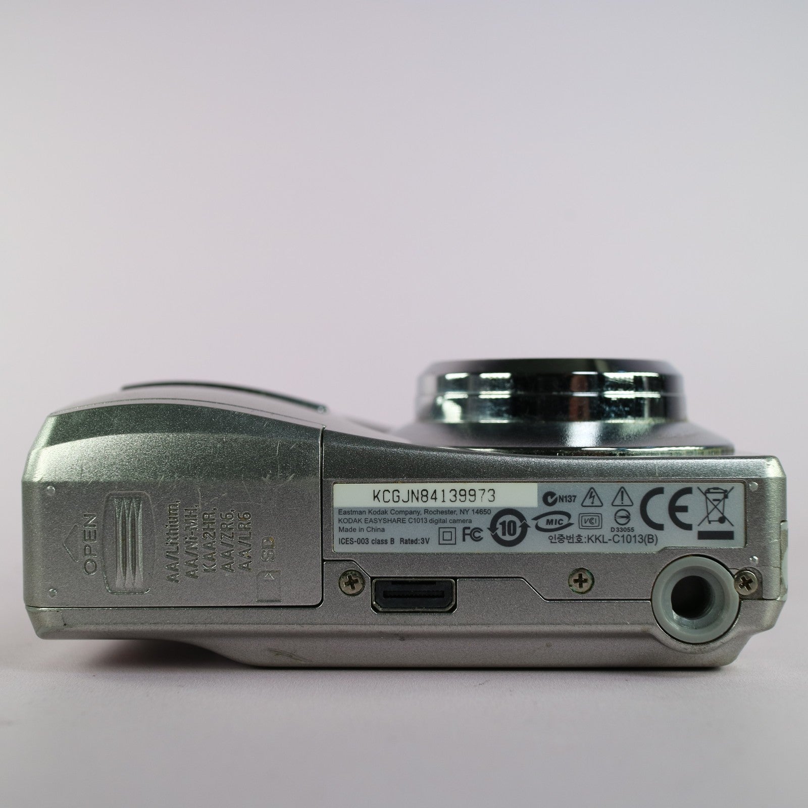 Kodak Digital Camera EasyShare C1013 10.0MP Silver Tested
