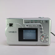 Minolta Dimage E223 2.0MP Compact Digital Camera Silver Tested