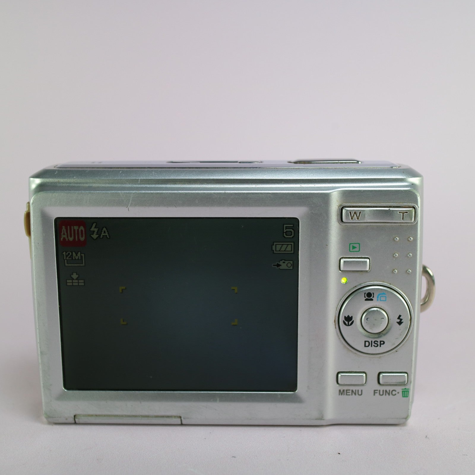 Alba A122 12.0MP Compact Digital Camera Silver Tested
