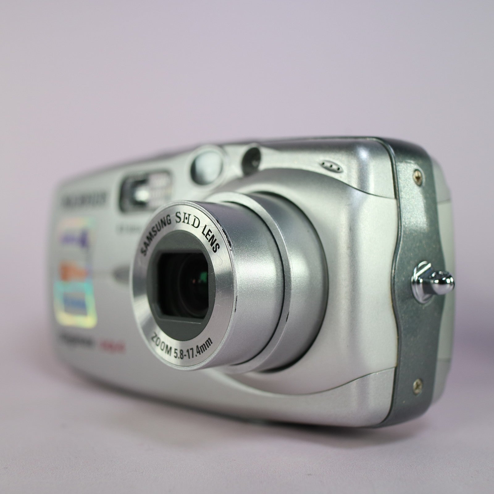 Samsung Digital Camera Digimax U-CA4 4.1MP Silver Tested Full Working Set