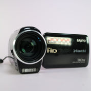 Sanyo Xacti VPC-SH1 Digital Camcorder Black Tested