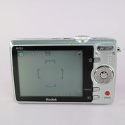 Kodak Digital Camera EasyShare M763 7.2MP Silver Tested Full Working Set