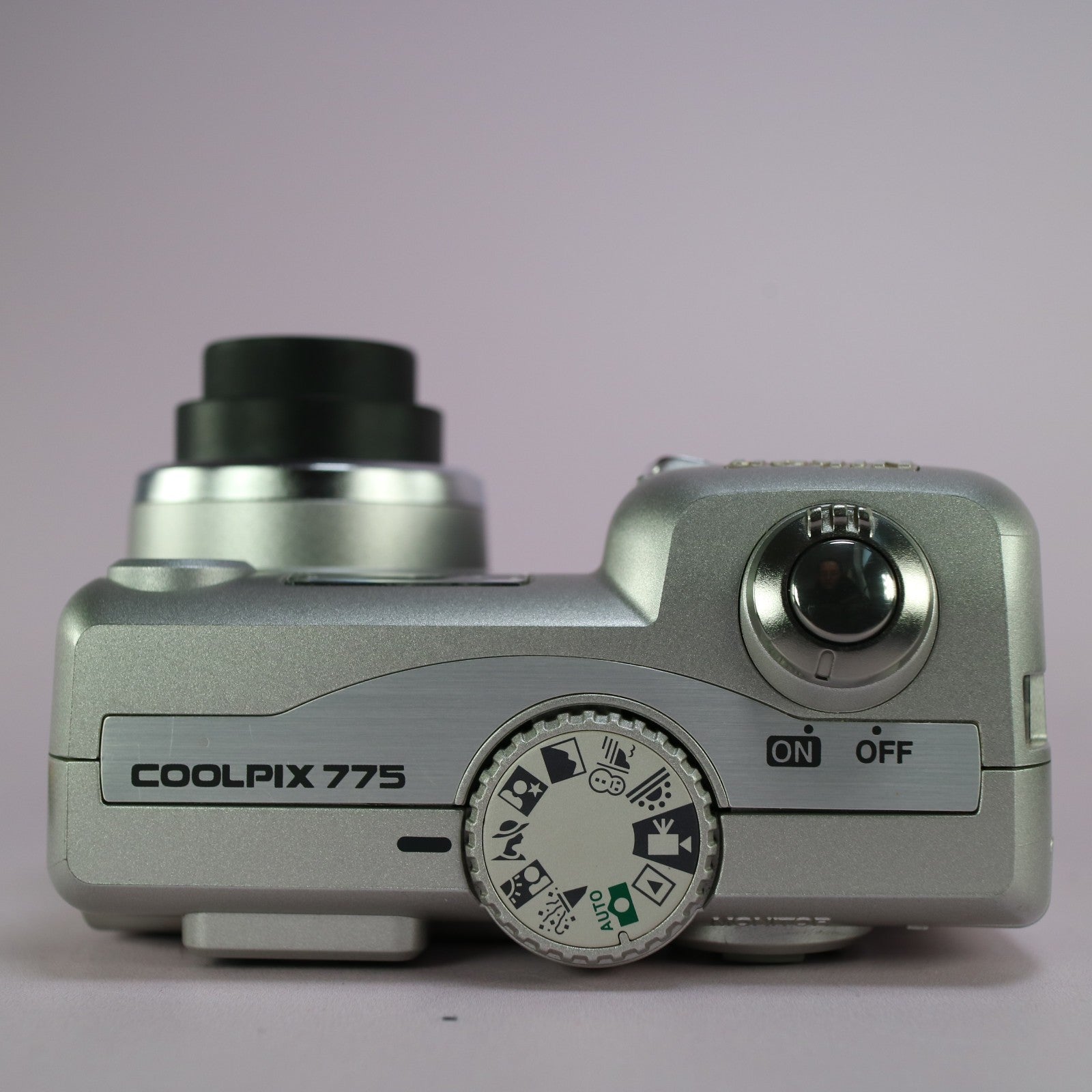 Nikon Digital Camera Coolpix 775 2.1MP Silver Tested
