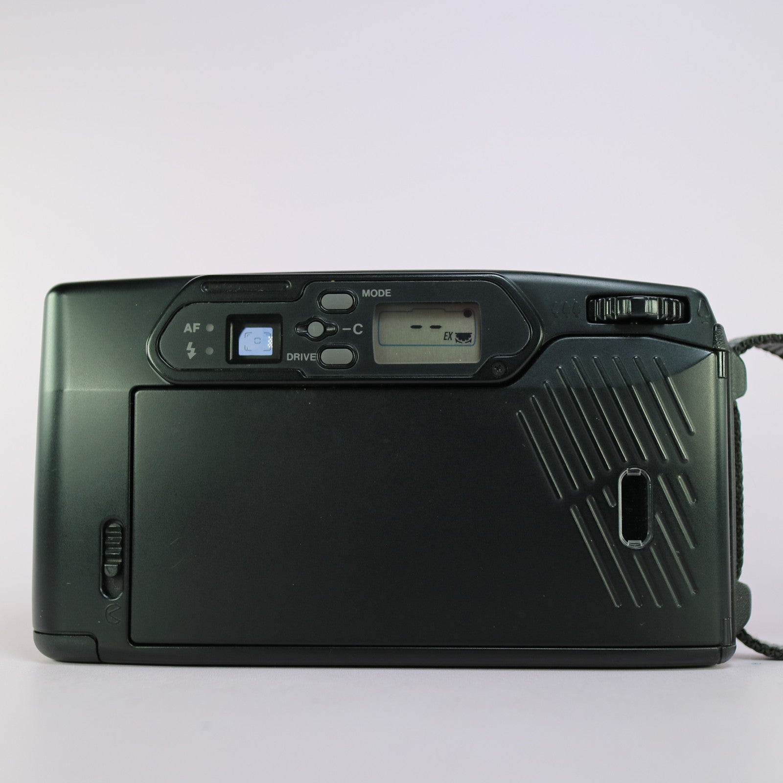 Pentax Zoom 90 35mm Film Point and Shoot Camera Black Tested