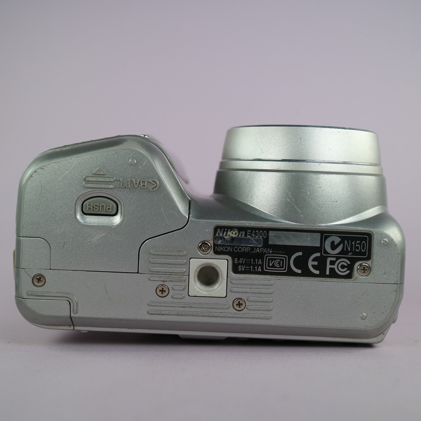 Nikon Digital Camera Coolpix 4300 4.0MP Silver Tested