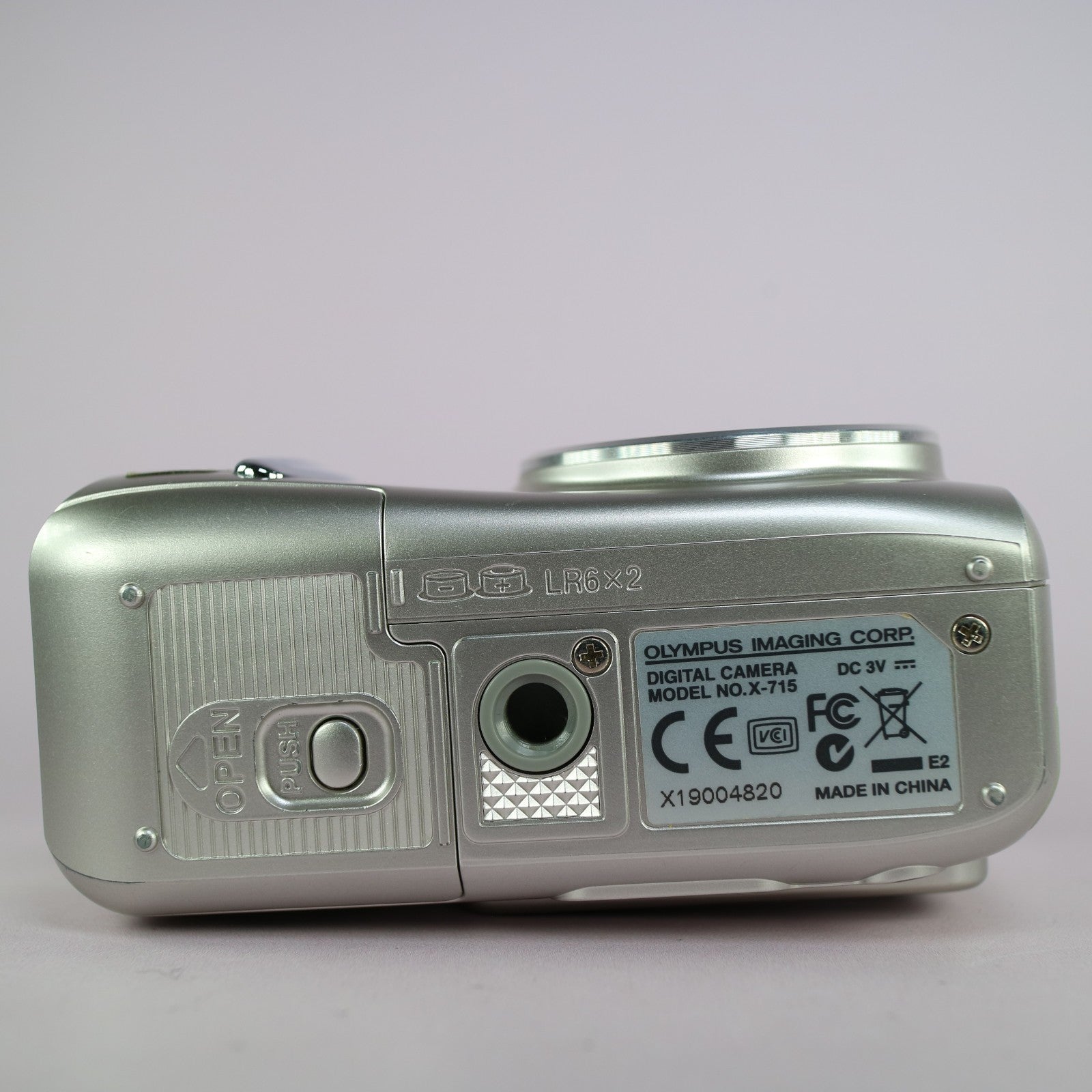 Olympus Digital Camera X-715 5.0MP Silver Tested
