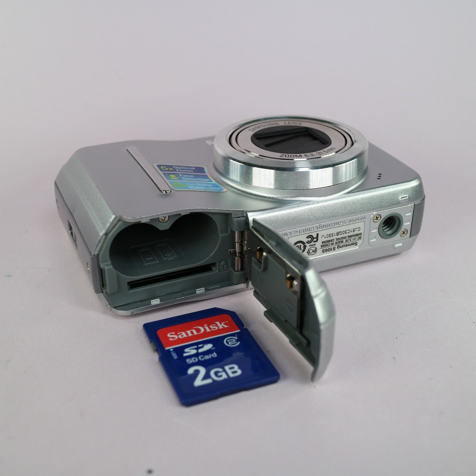Samsung Digital Camera S1065 10.2MP Silver Tested