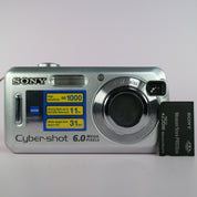 Sony Digital Camera Cybershot DSC-S600 6.0MP Silver Tested