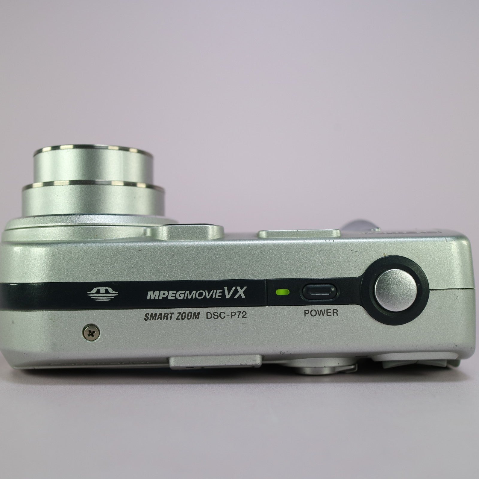 Sony Digital Camera Cybershot DSC-P72 3.2MP Silver Tested