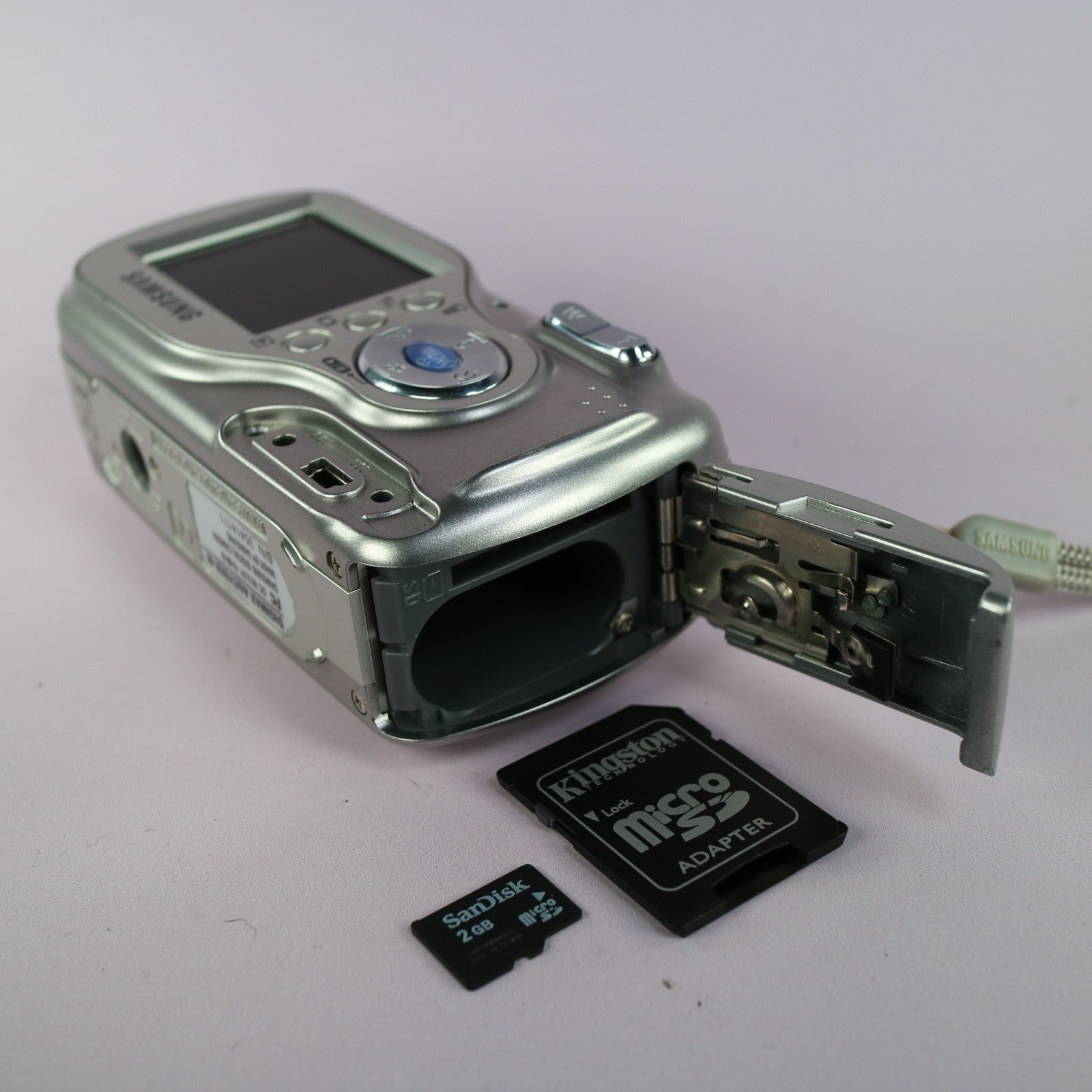 Samsung Digital Camera Digimax A4 4.0MP Silver Tested