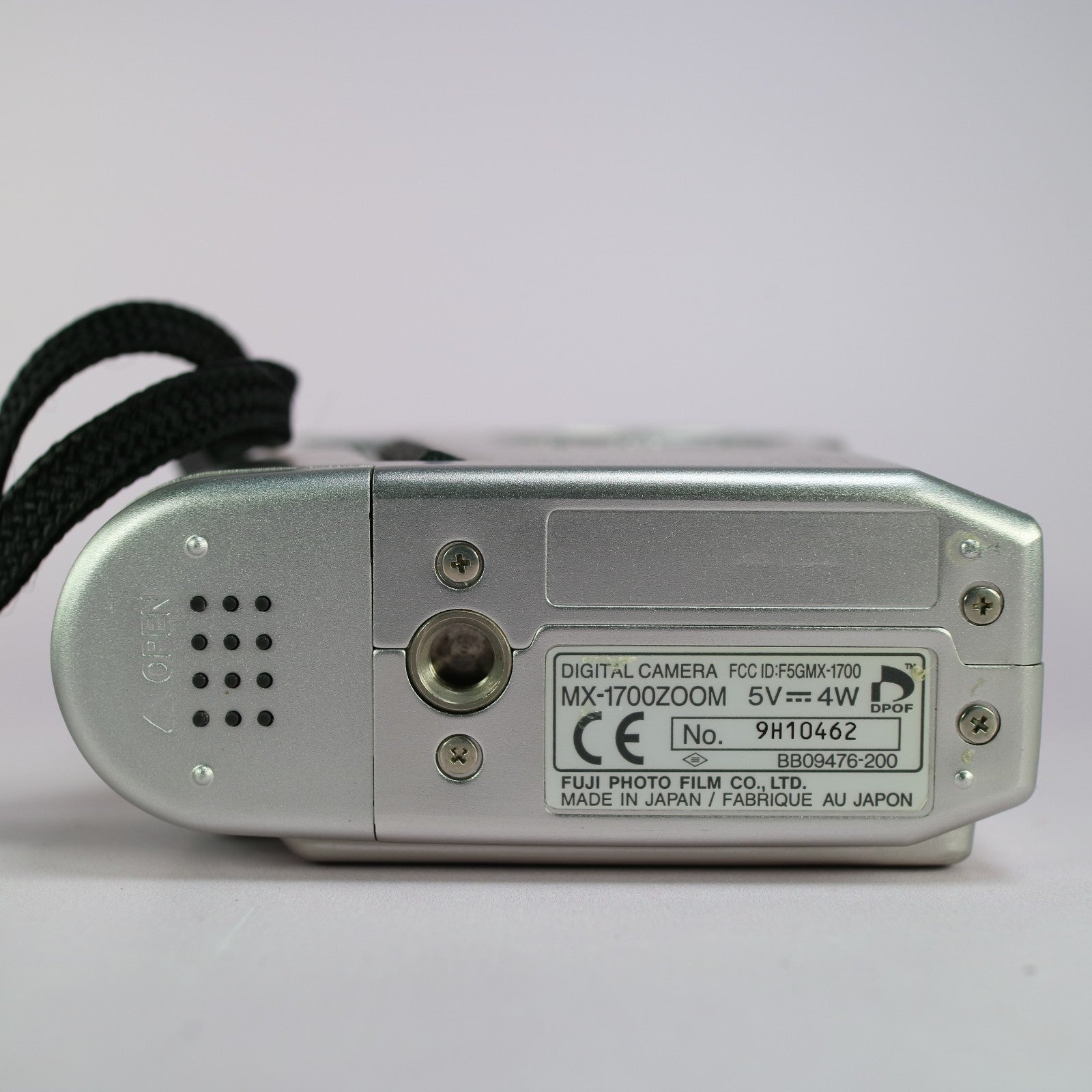 Fujifilm MX-1700 1.5MP Compact Digital Camera Silver Tested