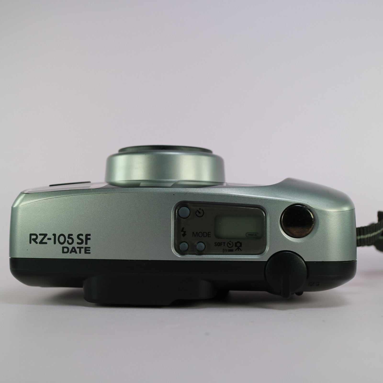 Ricoh RZ-105 SF Date 35mm Film Point and Shoot Camera Silver Tested