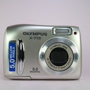 Olympus Digital Camera X-715 5.0MP Silver Tested