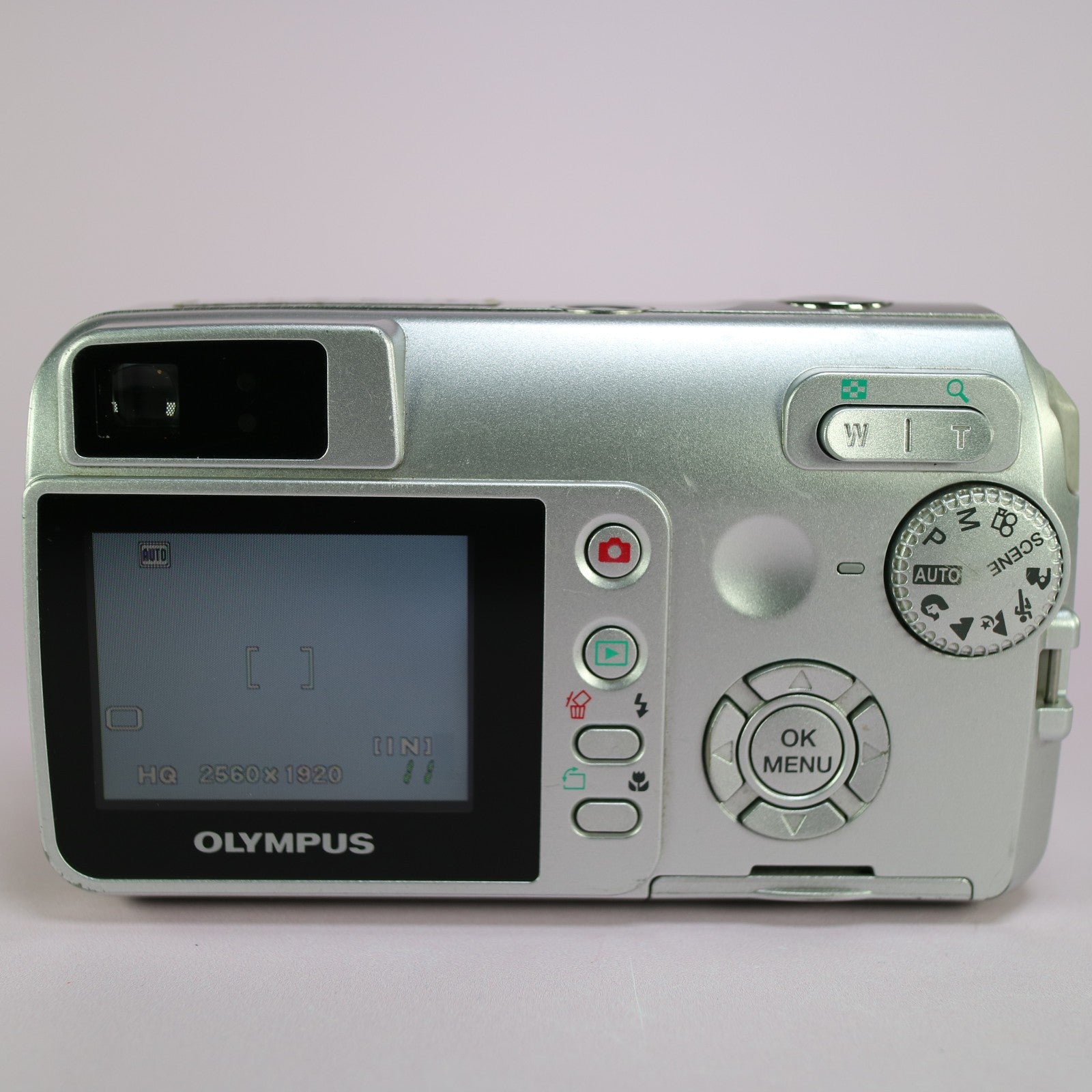 Olympus Digital Camera Camedia C-500 Zoom 5.0MP Silver Tested