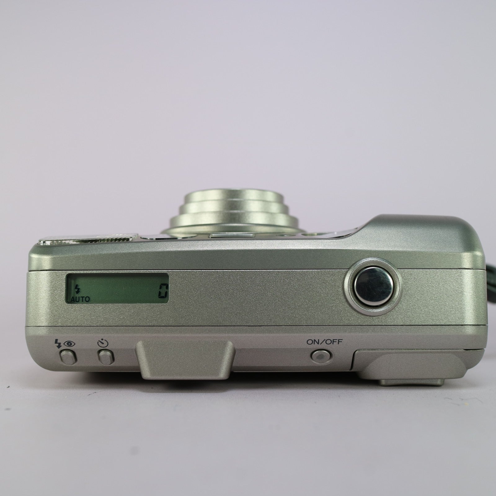 Minolta Riva Zoom 115 35mm Film Point and Shoot Camera Silver Tested