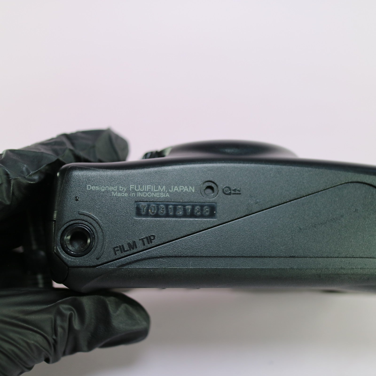 Fujifilm DL-270 Zoom 35mm Film Point and Shoot Camera Black Tested
