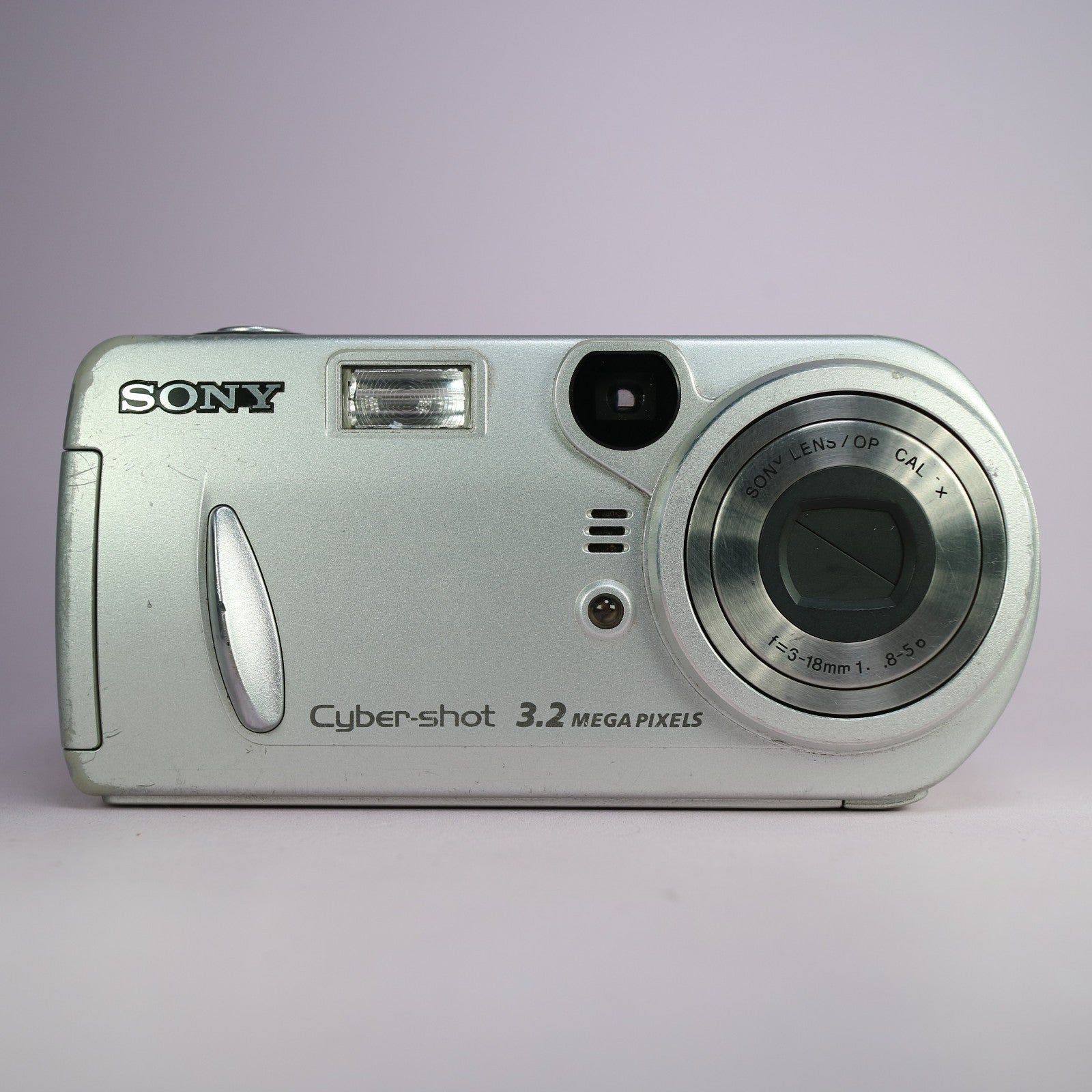 Sony Digital Camera Cybershot DSC-P72 3.2MP Silver Tested