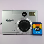 Polaroid Digital Camera PDC 4350 4.2MP Silver Tested