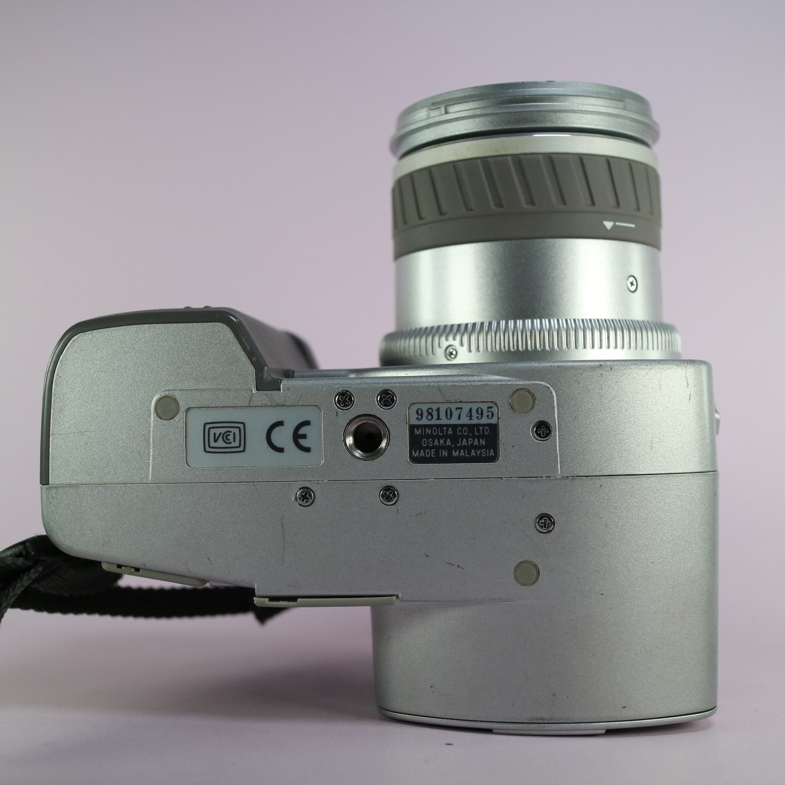 Minolta Digital Bridge Camera Dimage 5 3.3MP Silver Tested