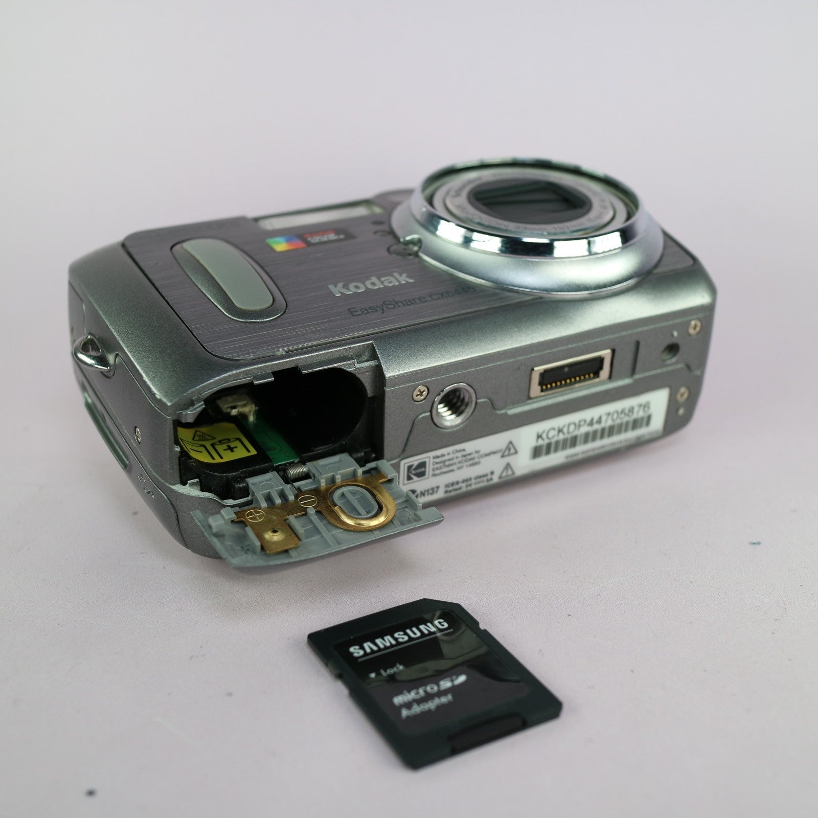 Kodak Digital Camera EasyShare CX6445 4.0MP Silver Tested