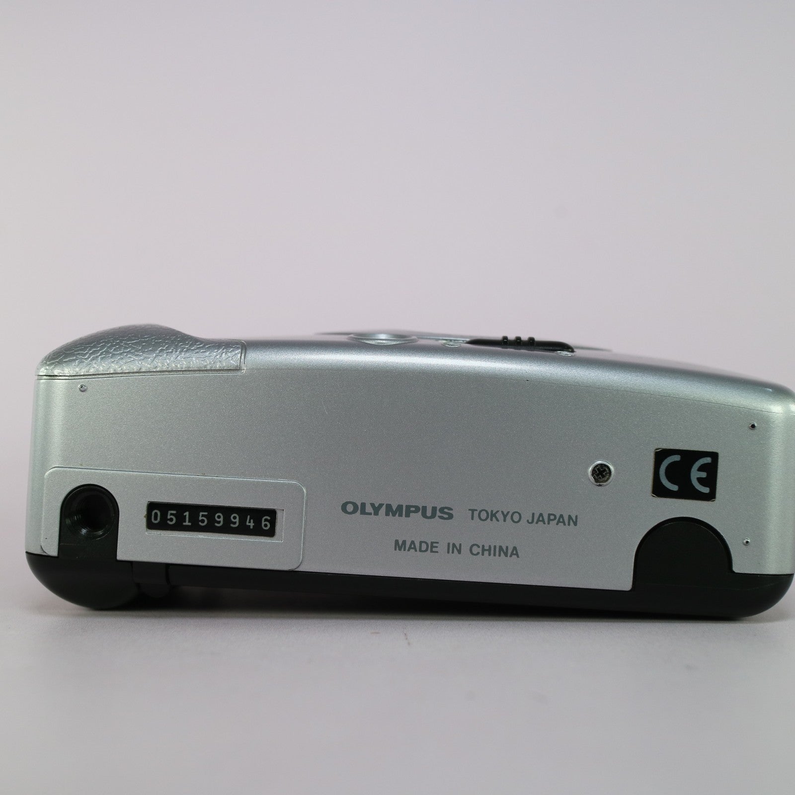 Olympus AF-10 XB 35mm Film Point and Shoot Camera Silver Tested