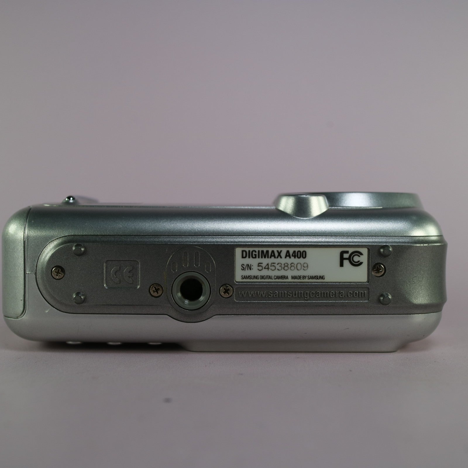 Samsung Digital Camera Digimax A400 4.0MP Silver Tested