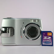 Pentax Optio M20 7.0MP Compact Digital Camera Silver Tested