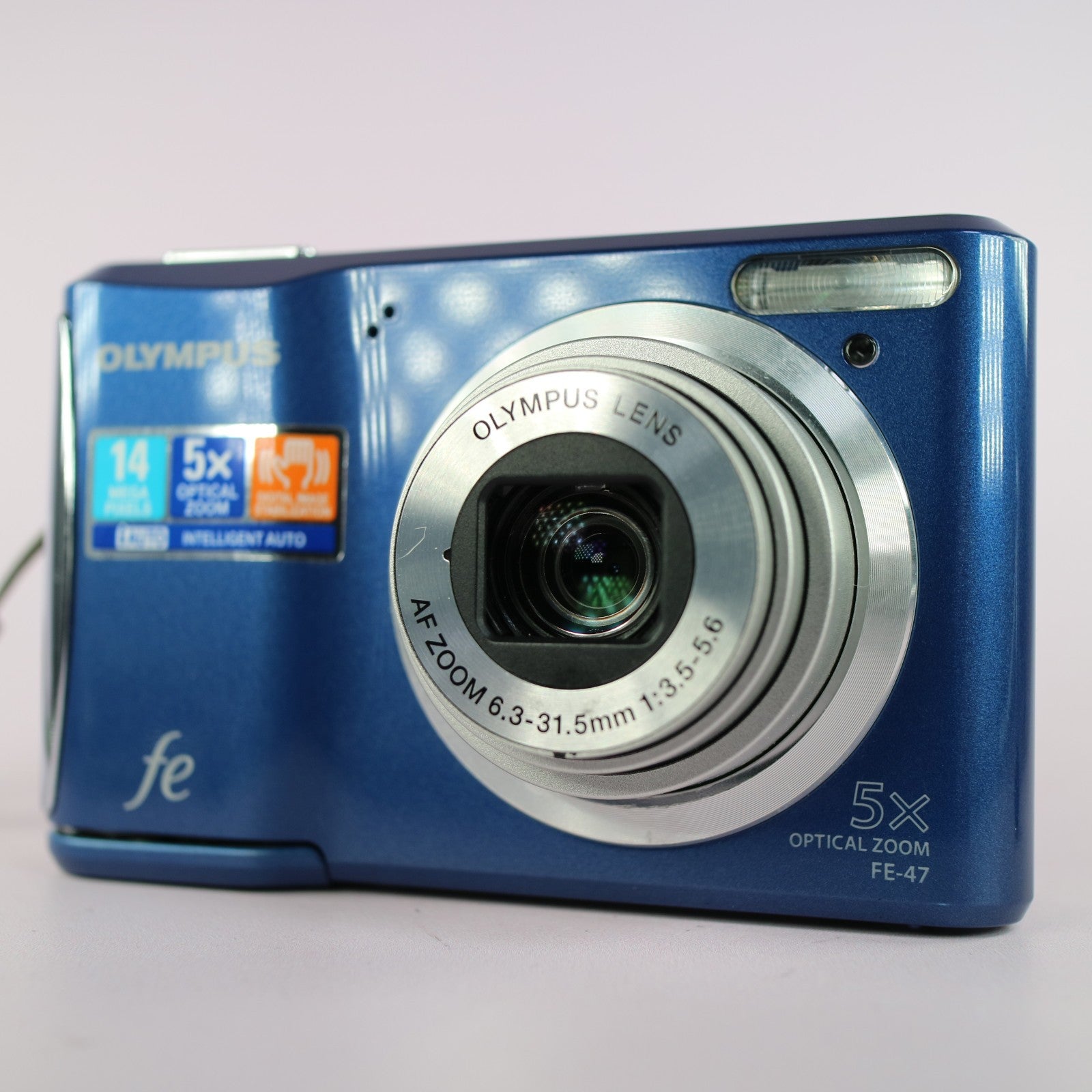 Olympus Digital Camera FE-47 14.0MP Blue Tested