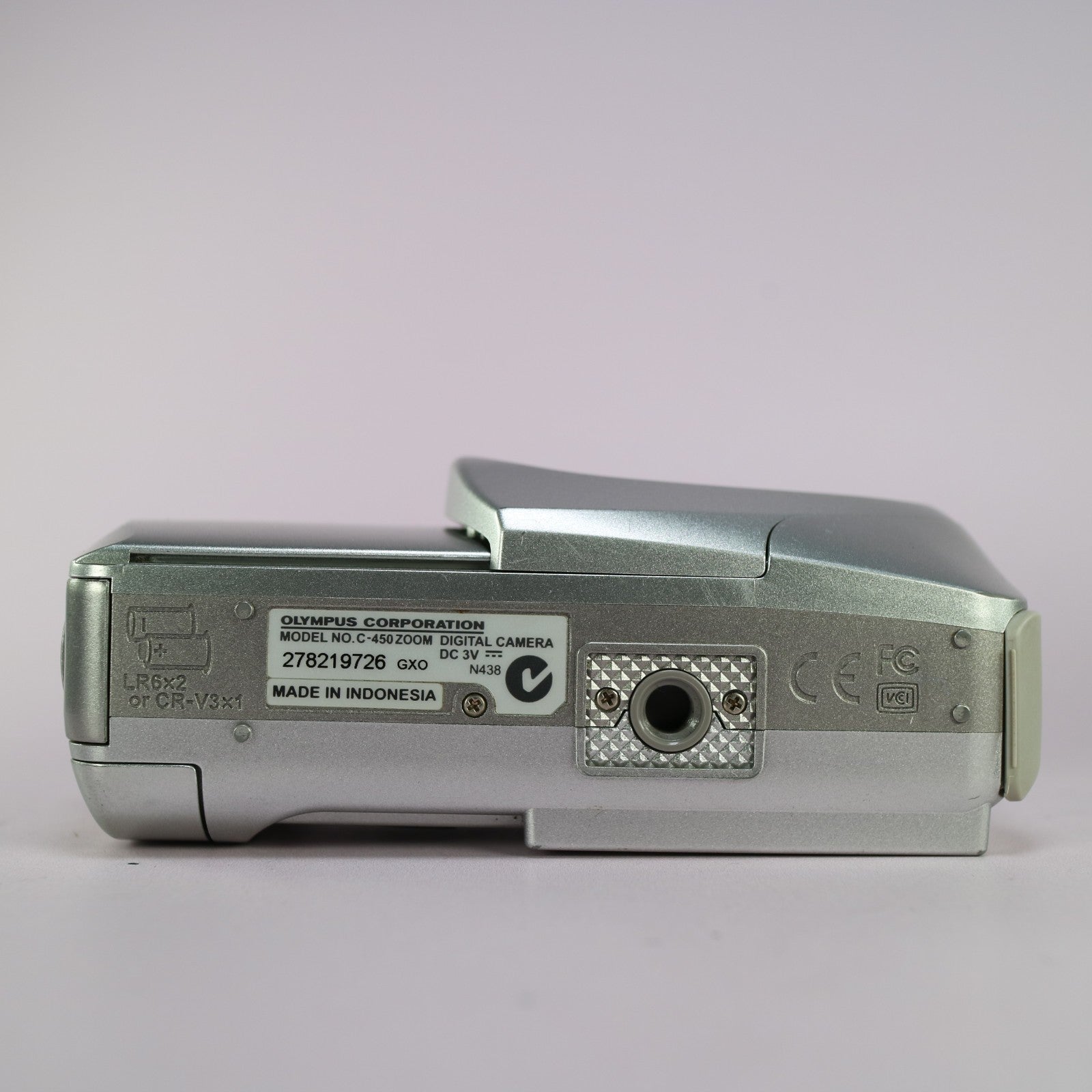 Olympus Digital Camera Camedia C-450 Zoom 4.0MP Silver Tested