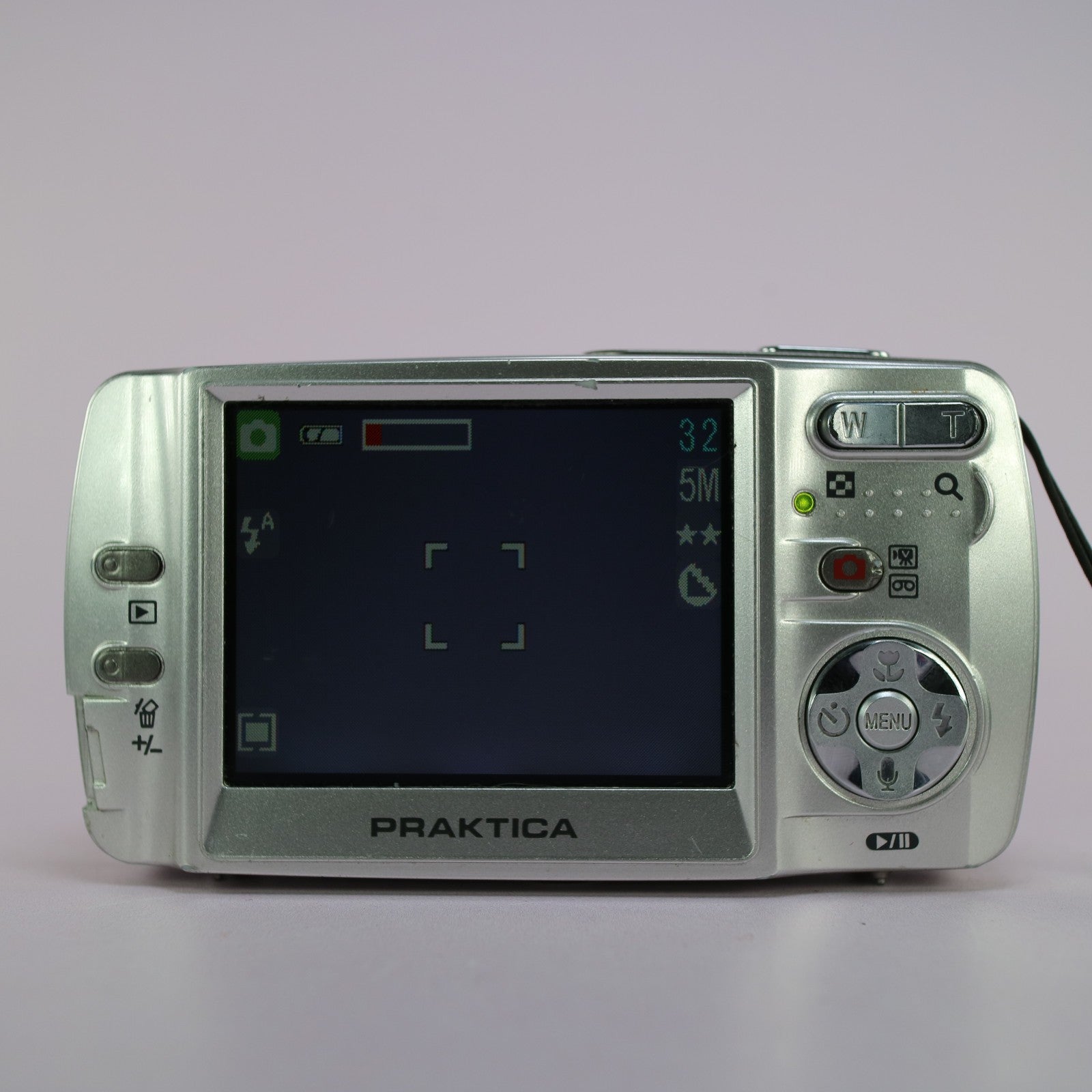 Praktica Digital Camera DCZ520 5.0MP Silver Tested