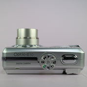 Pentax Digital Camera Optio E10 6.0MP Silver Tested