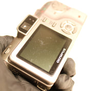 Olympus Digital Camera Camedia C-70 7.1MP Silver Tested Full Set