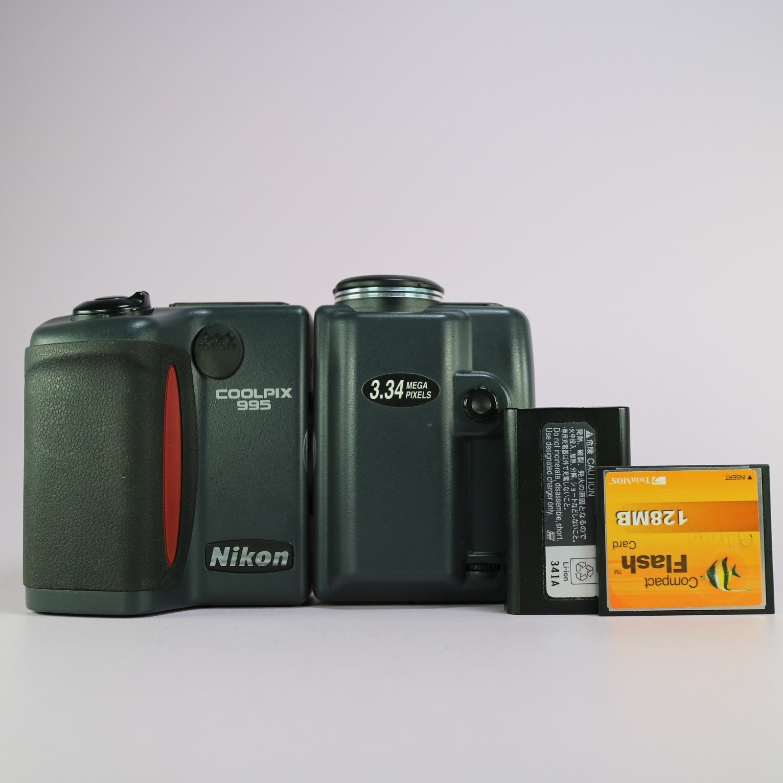 Nikon Digital Camera Coolpix 995 3.2MP Black Tested