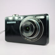 Samsung Digital Camera PL100 12.2MP Selfie Screen Black Tested Full Working Set