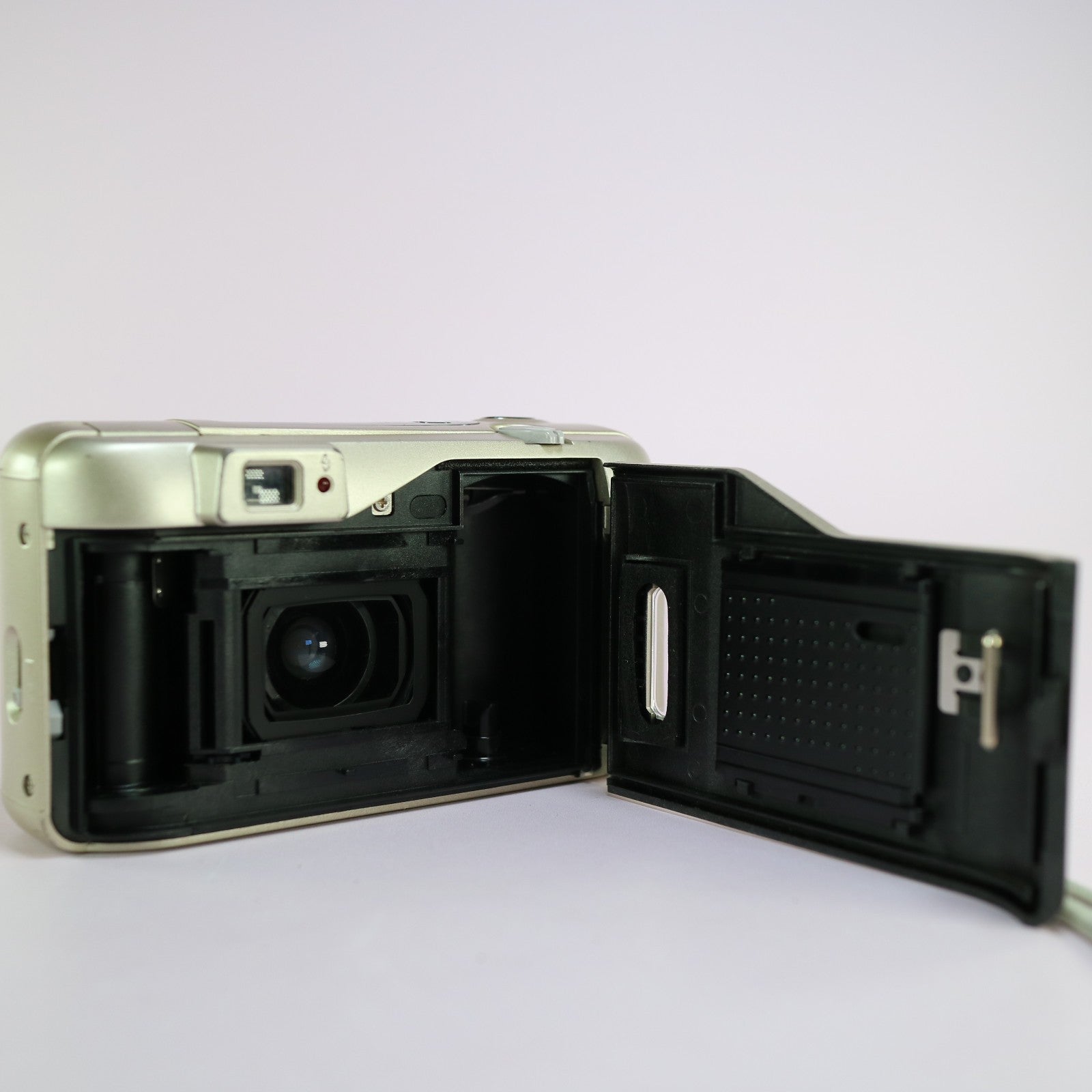 Nikon Lite Touch Zoom 70W 35mm Film Point And Shoot Camera Silver Tested