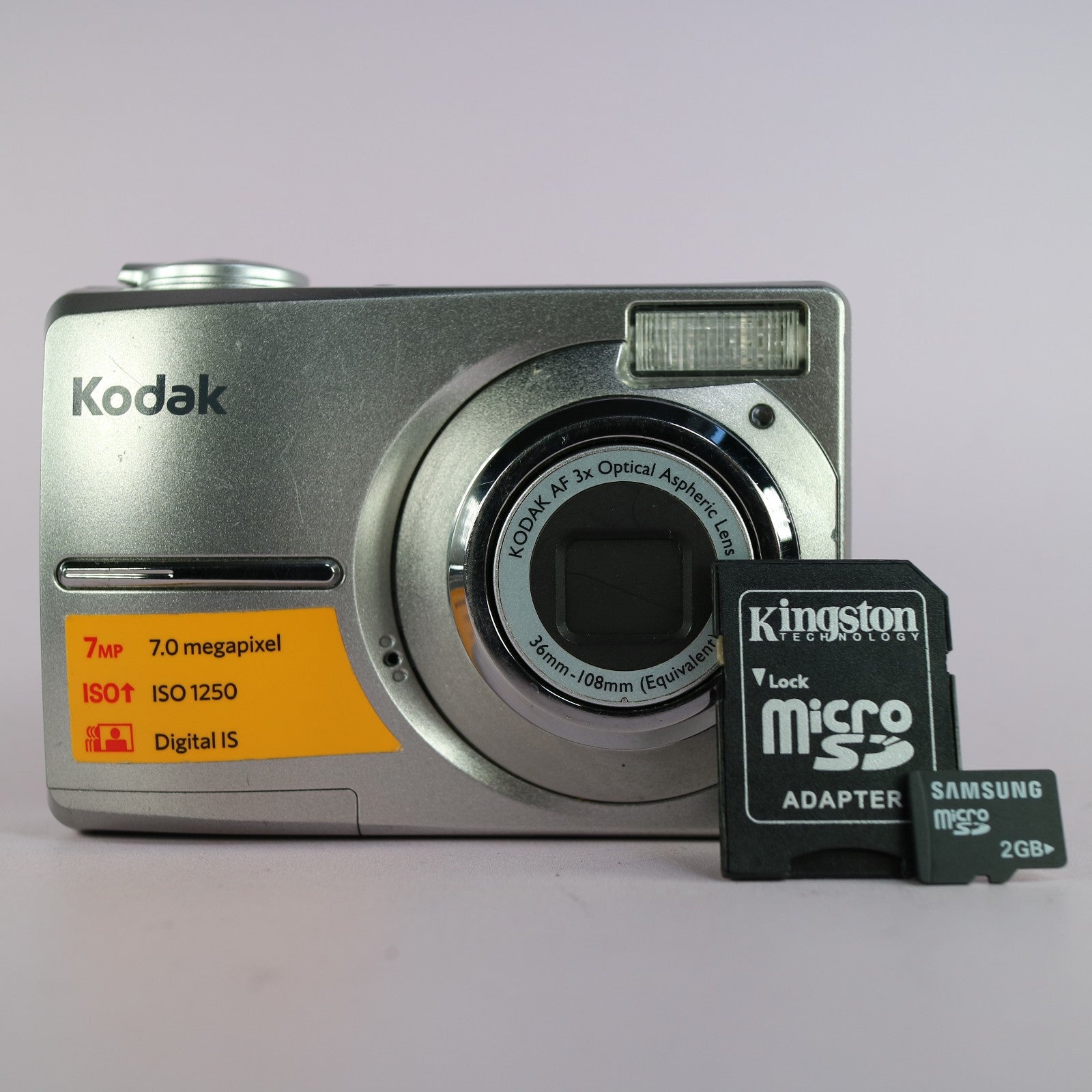 Kodak Digital Camera EasyShare C713 7.0MP Silver Tested