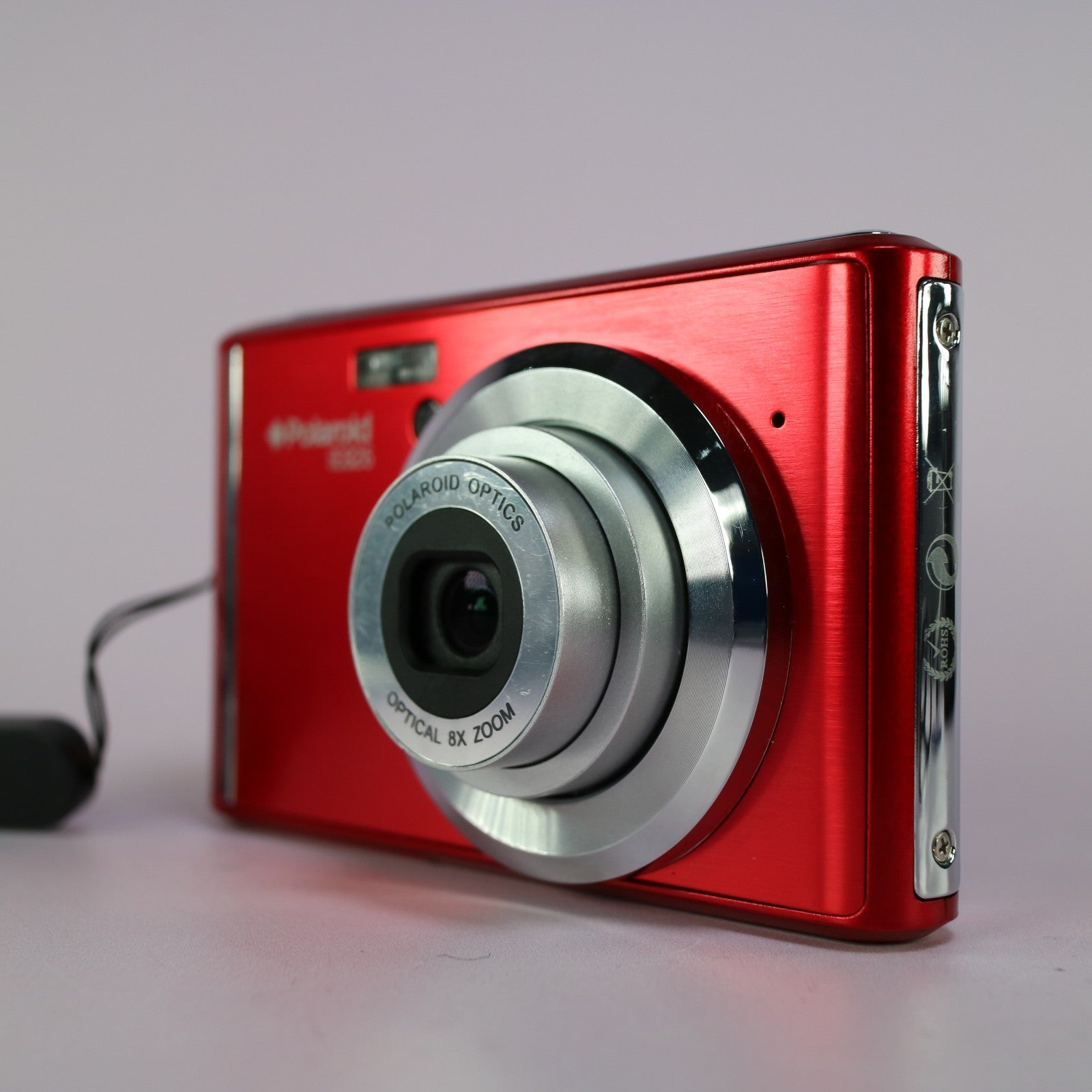 Polaroid Digital Camera iE826 18.1MP Red Tested Full Working Set