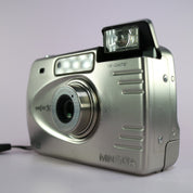 Minolta Vectis 300 APS Film Point and Shoot Camera Silver Tested
