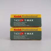 2x Kodak Professional T400CN 120 B&W Film Sealed Expired 1999