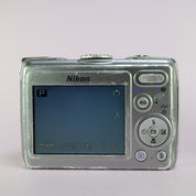 Nikon Digital Camera WiFi Coolpix P3 8.1MP Silver Tested Full Working Set