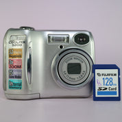 Nikon Digital Camera Coolpix 3200 3.2MP Silver Tested