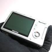 Pentax Optio S55 5.0MP Compact Digital Camera Silver Tested