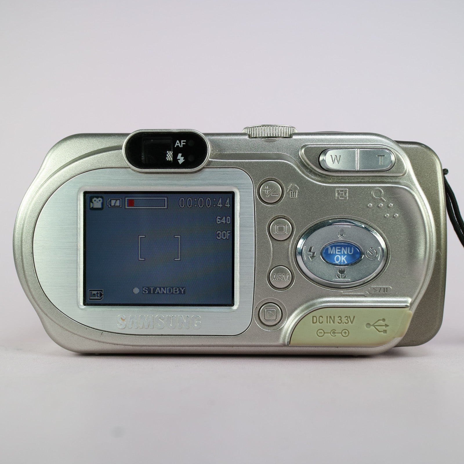 Samsung Digimax A6 6.0MP Compact Digital Camera Silver Tested